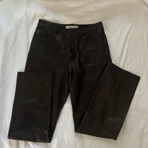 Leather pants